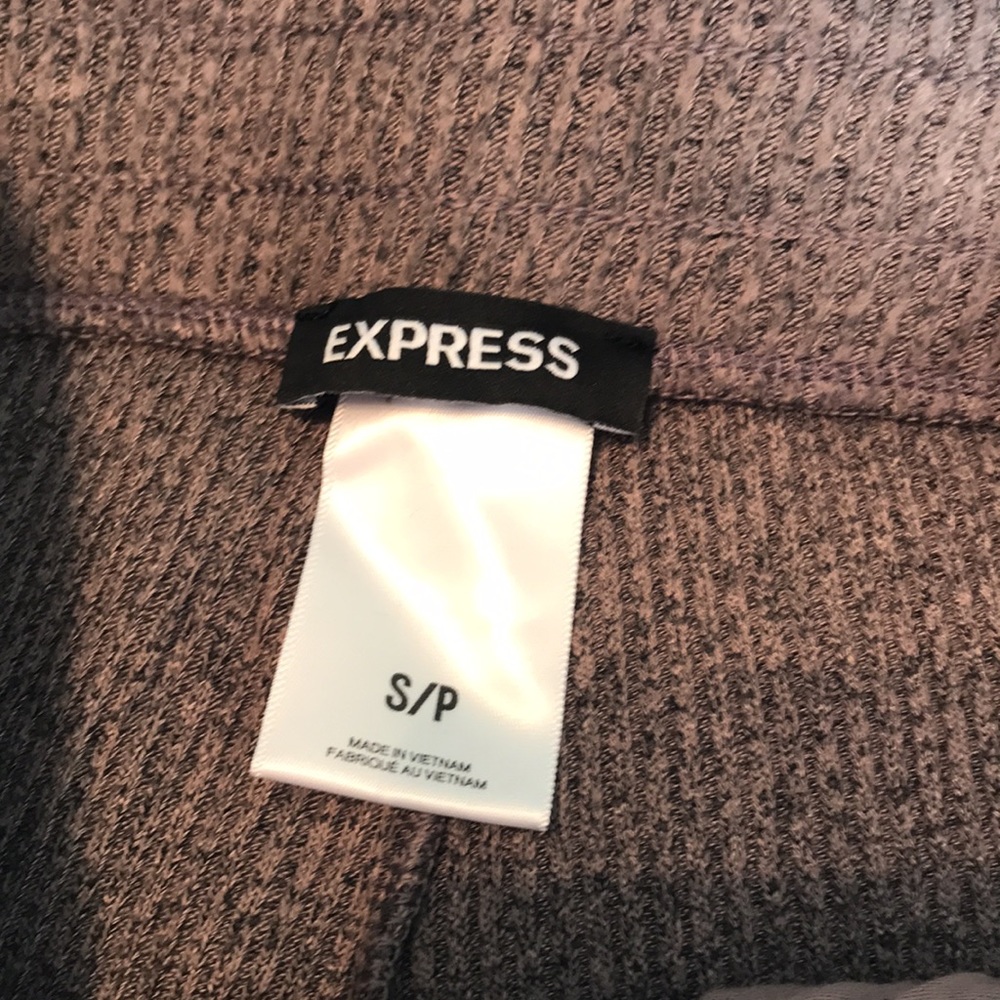 Express Soft Ribbed Lounge Pants - Picture 8 of 9